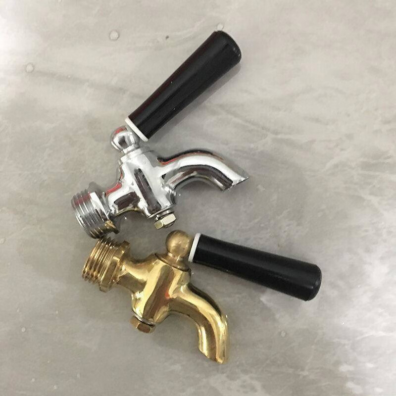 铜锅炉热水龙头开水龙头水炉龙头快开水嘴4分p8铜电镀款