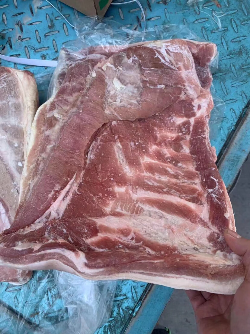弄鱼堂 新鲜冷冻生鲜猪肉 带皮猪后上肉 五花肉猪后腿肉江浙沪皖20斤