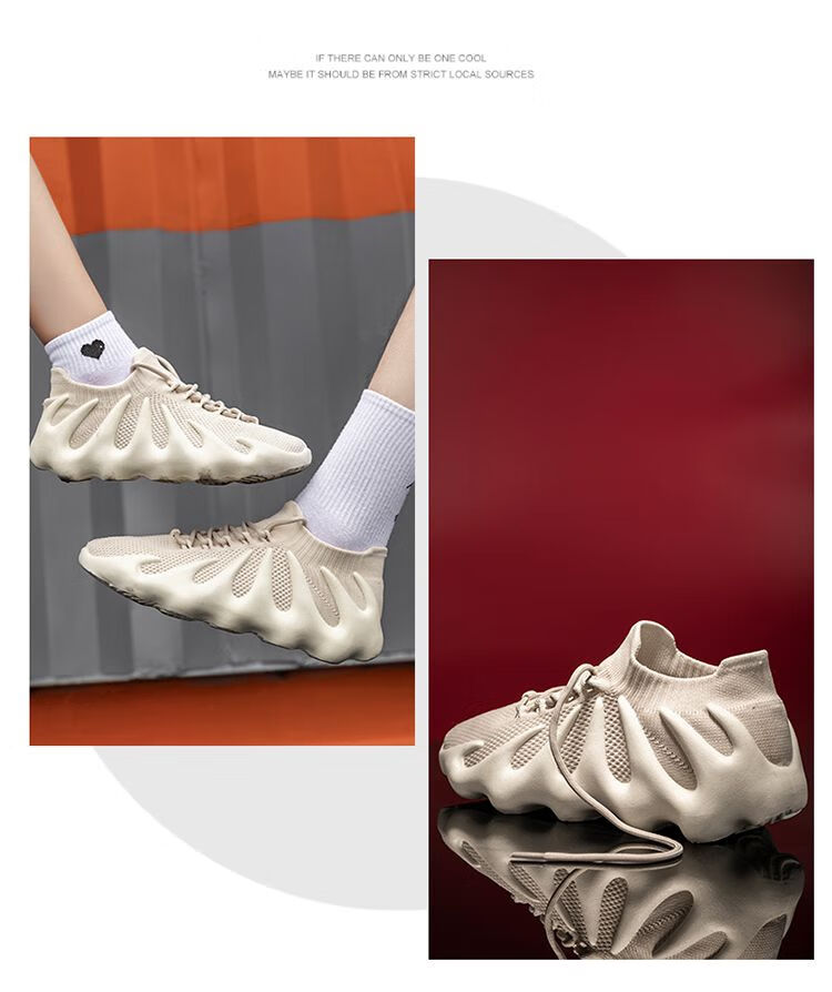 女士椰子鞋女椰子男女饺子鞋2022春季透气老爹鞋八爪鱼情侣运动鞋smvp