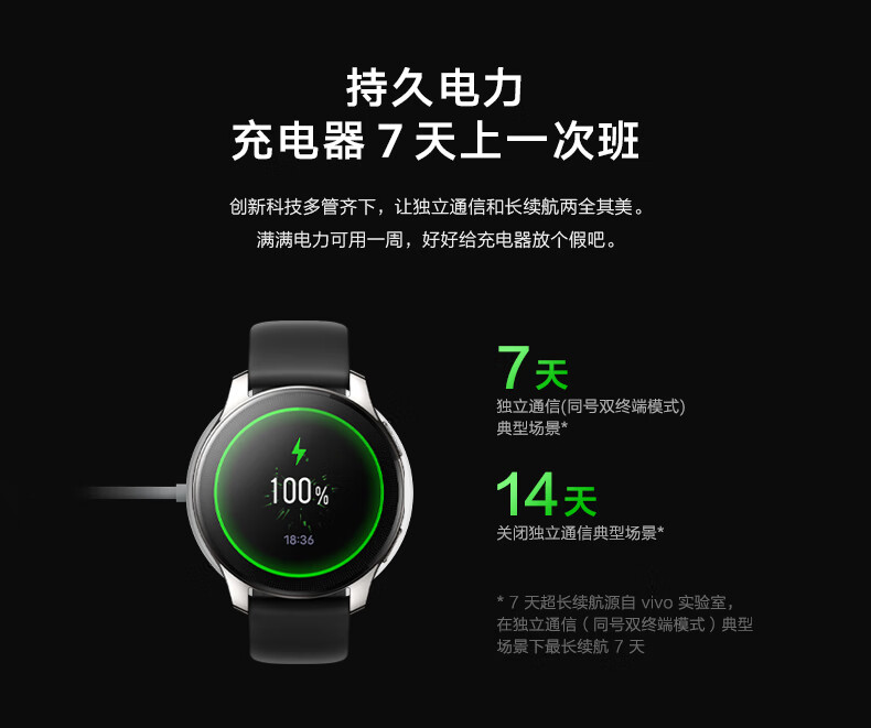 vivowatch2手表运动智能手表14天长续航nfc男女成人通用蓝牙通话防水