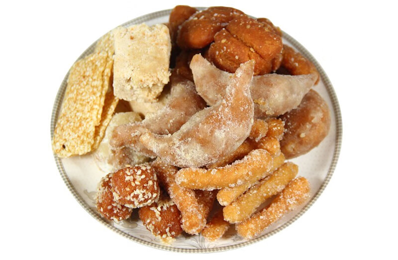 2022新款河南特产小吃清真马四果品老式果子传统手工糕点混装零食500g