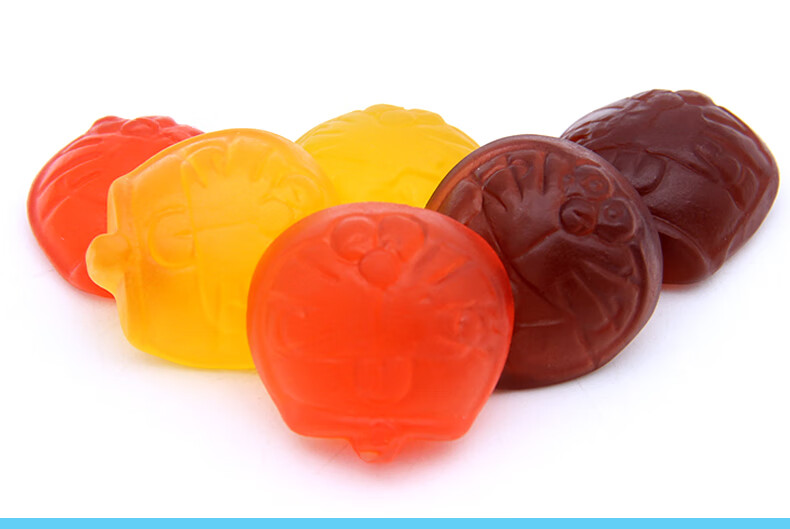 哆啦a梦水果qq橡皮软糖500g约70结婚喜糖果儿童零食散袋装 哆啦a梦100