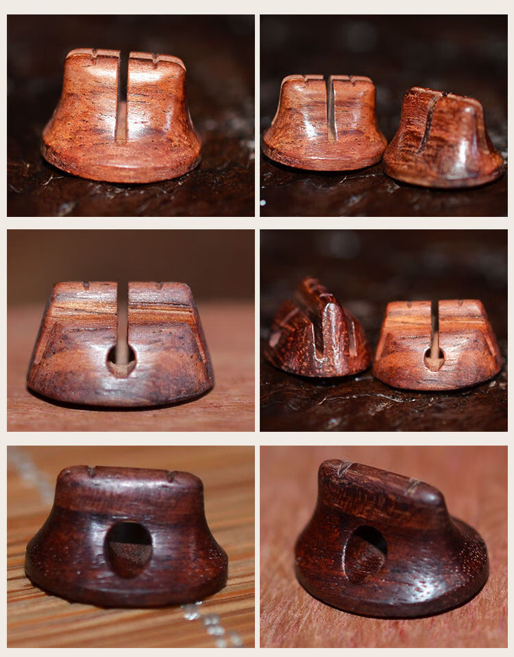 花梨印度小叶紫檀老松节琴码专业演奏级码阴沉木码提升二胡亮度品三种