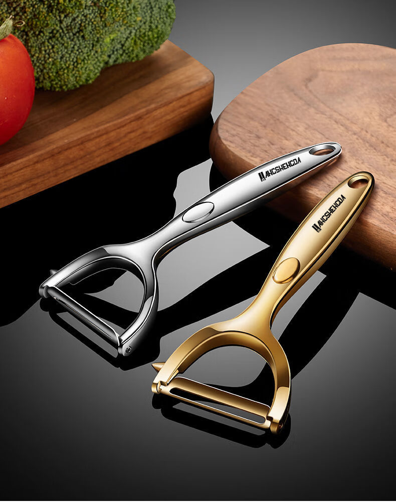 德国不锈钢削皮器水果蔬菜削皮刀土豆刮皮器厨房刮皮刀刨皮刀神器削皮