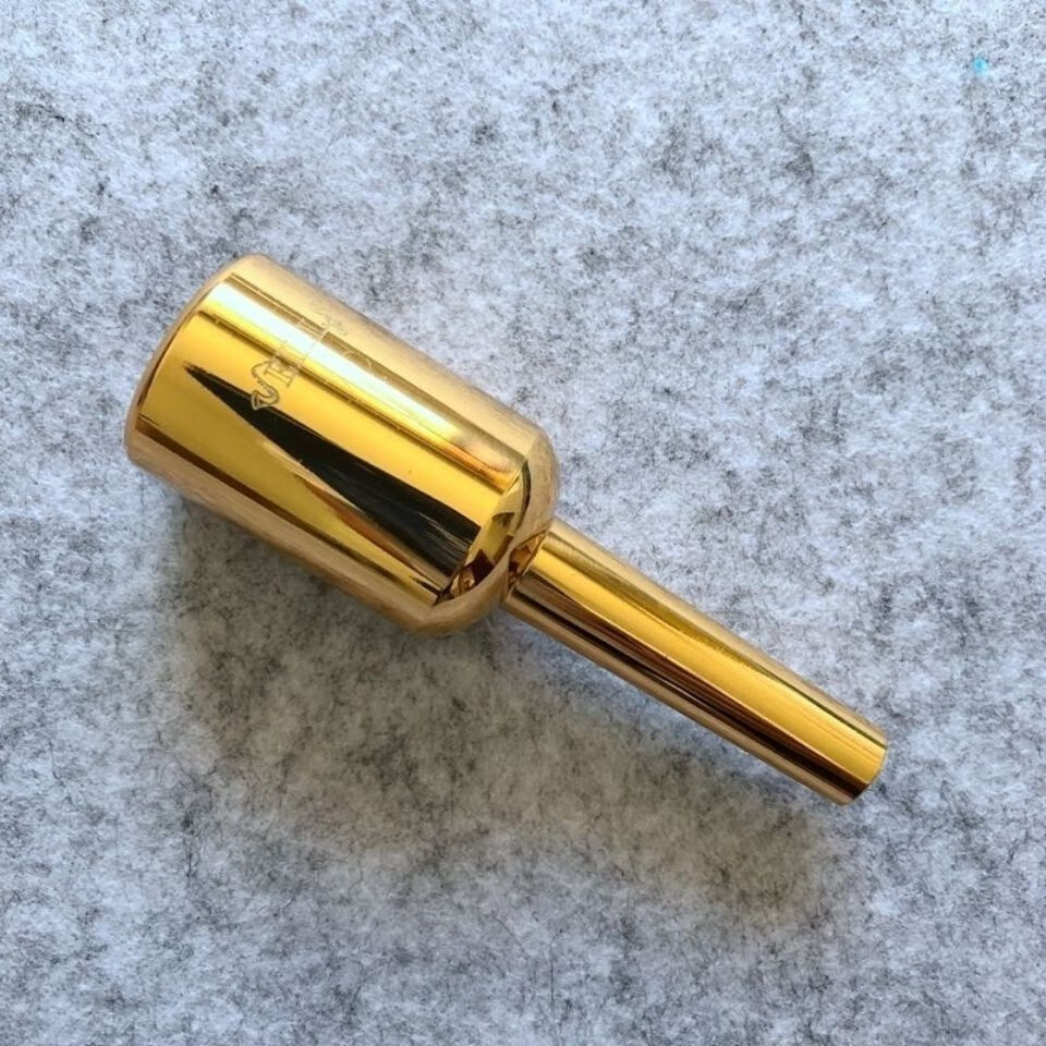 加重小号号嘴镀金镀银号嘴753c小号嘴小号吹嘴吹高音更容易 7c 镀金