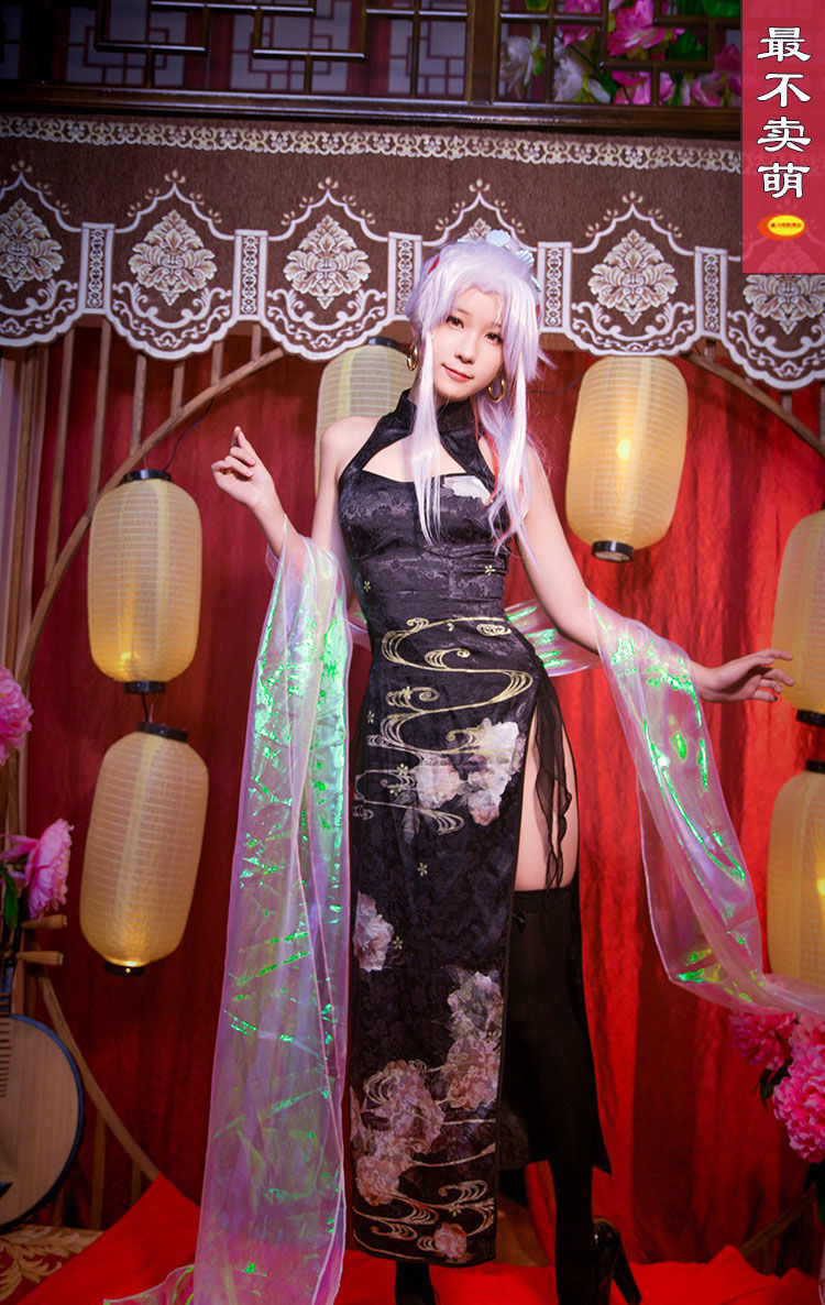 王者上官婉儿天狼绘梦者旗袍cos服 cosply服装女古风kpl限cosplay 2xl