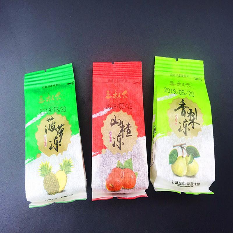 5折 三叔公果冻 布丁山楂菠萝黄桃芒果香梨梅果冻休闲零食 黄桃冻400