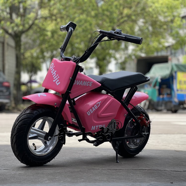 kls小孩子开的超大号儿童两轮电动摩托车迷你辅助轮两轮儿童3-12岁