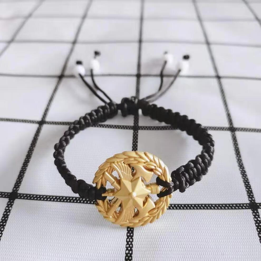 手链火焰蓝兵哥哥送军嫂礼物军人军恋饰品红绳手链红色一条