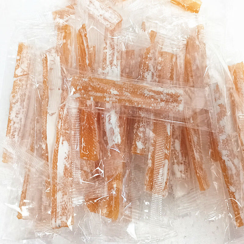 金桔软糖草莓菠萝桔子味软糖喜糖零食小时候老式手工玉米拉丝糖10颗
