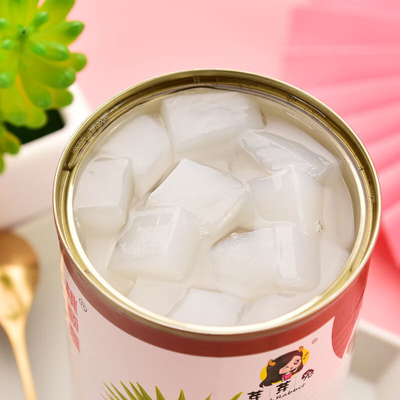 水果椰果罐头2/4/6罐整箱新鲜罐头罐装即食烘焙奶茶冷饮午后零食 椰果