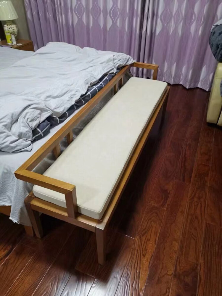 床凳床头凳床尾榻新中式床尾凳卧室脚榻实木床前小简约现代长条床头