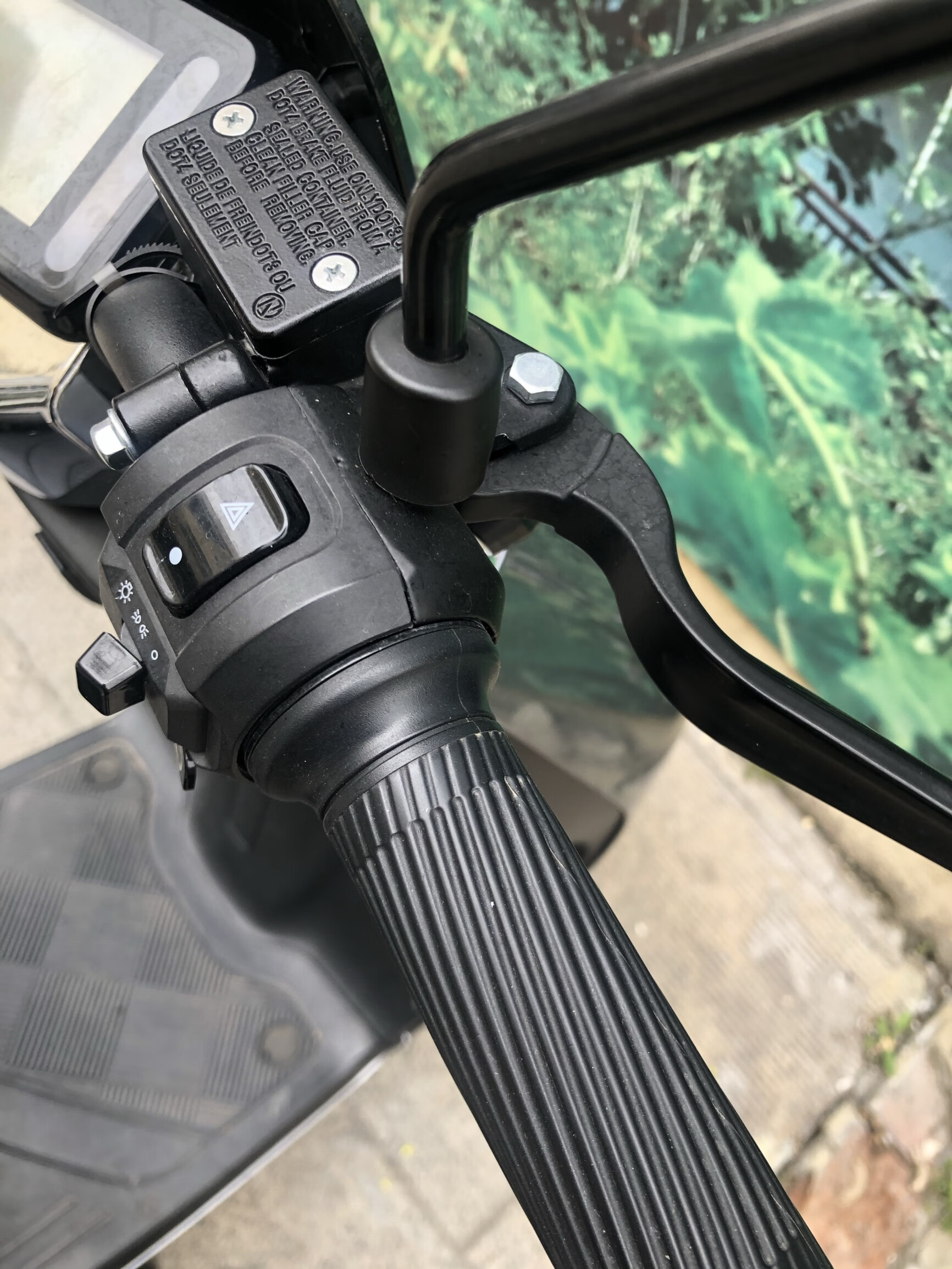 适用于新日电动车配件转把电动车开关把座鼓碟刹变速双闪大灯总成小