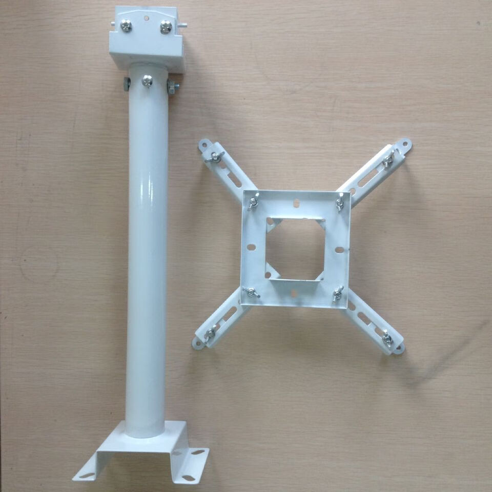 者投影吊架1米15米2米3米4米圆管投影仪吊装支架投影机支架伸3米黑色