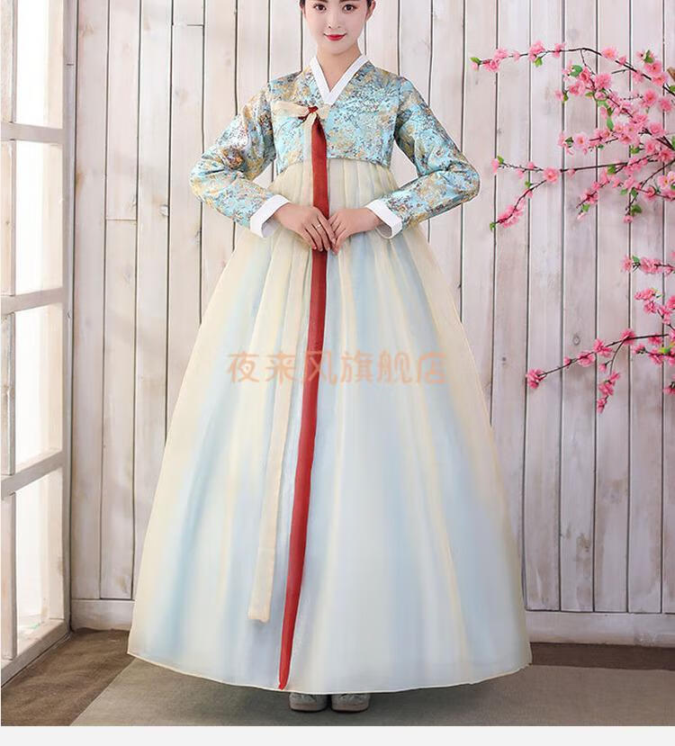 传统韩服古装女装朝鲜族民族服饰韩国20新款复古时尚大长今演出服舞台
