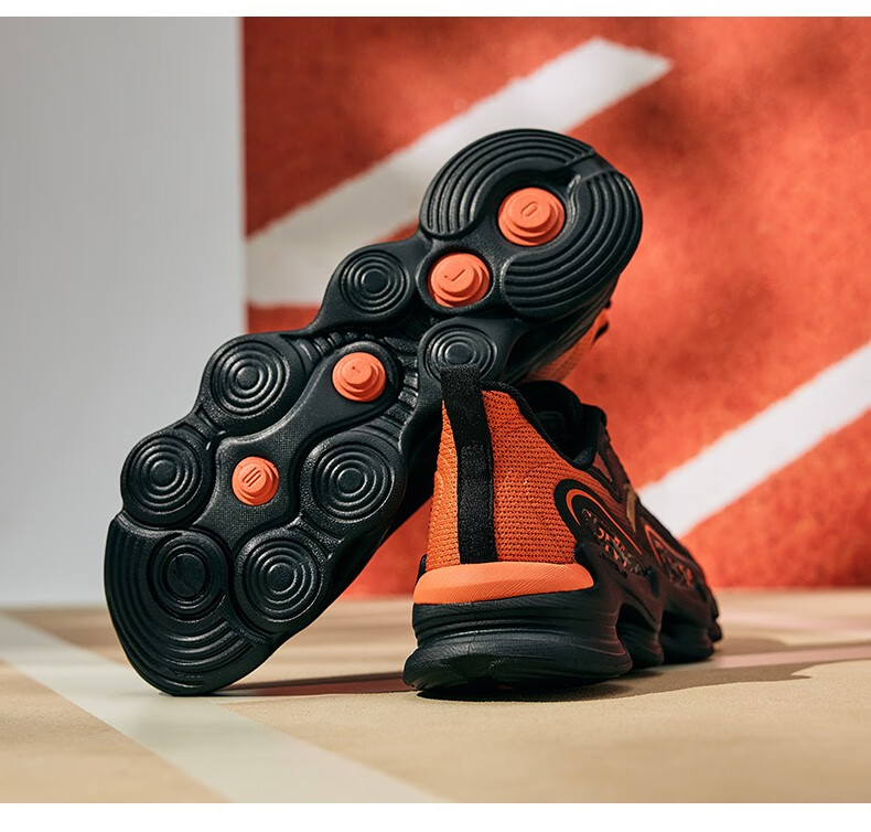 安踏毒刺跑步鞋夏季新款男鞋子轻便网面透气软底减震休闲运动鞋男 -3