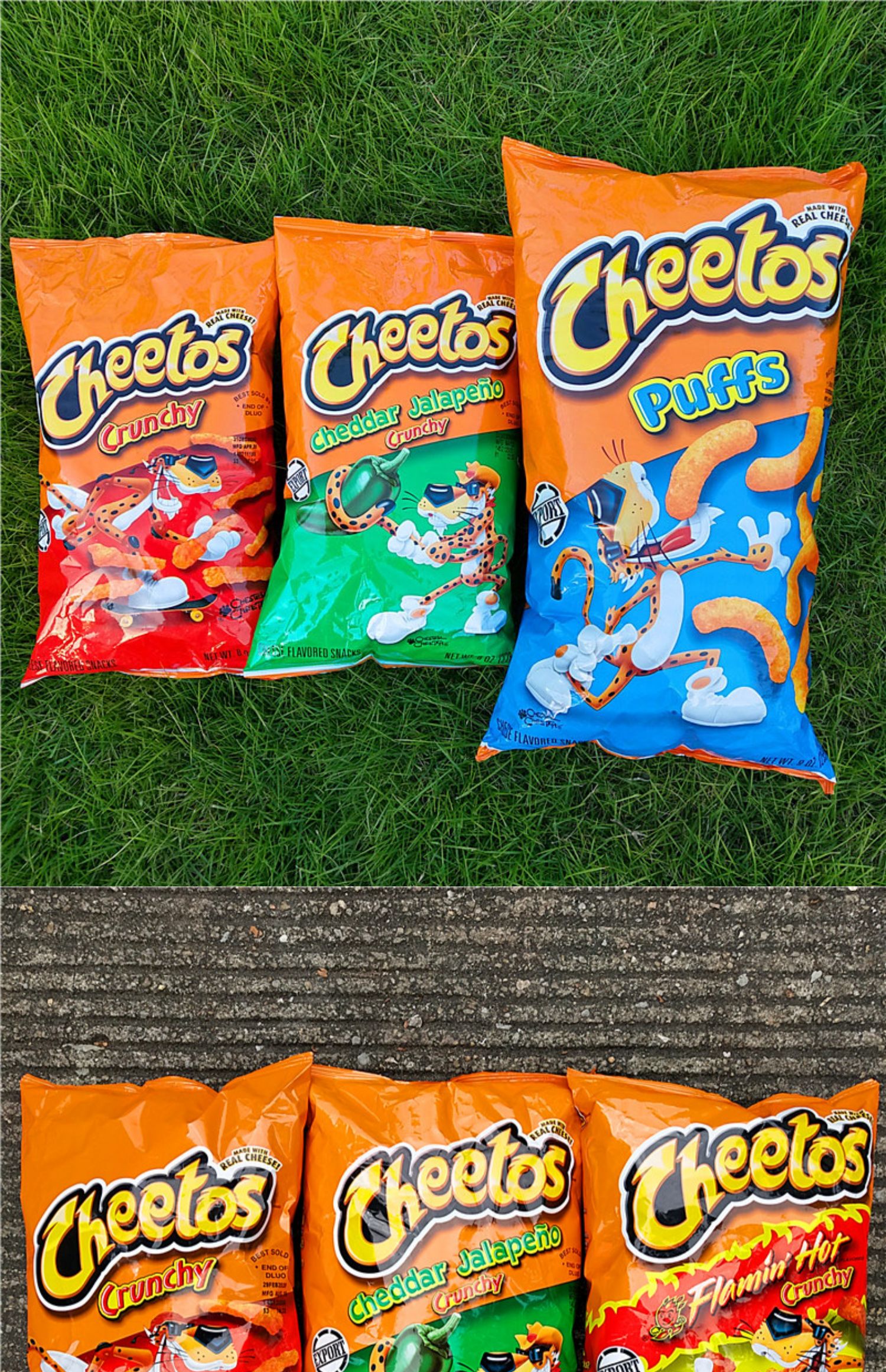 五折 美国进口零食小吃玉米棒芝士味粟米棒 puffs crunchy 226.