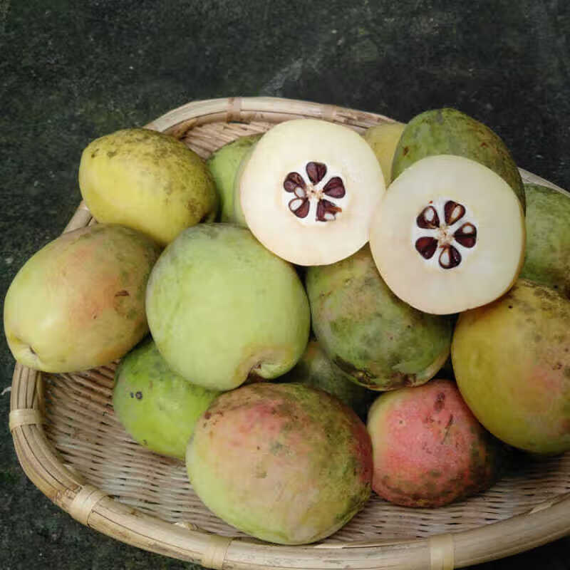 媚调 酸木瓜3斤 云南特产临沧青酸脆木瓜水果绿色野生炖鸡泡酒 2斤(送