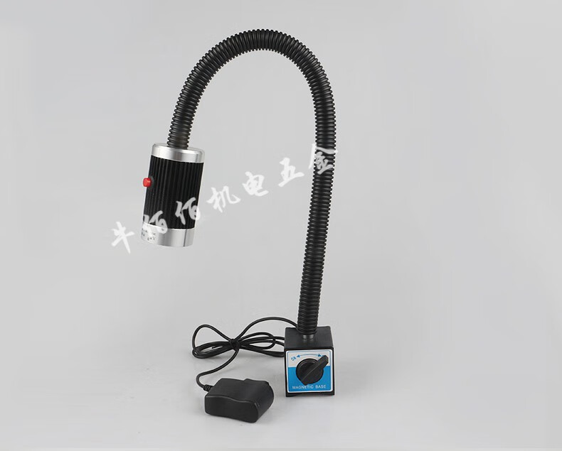 led机床工作灯24v冲床铣床照明灯36v车床灯220v磁铁磁性工业台灯3w