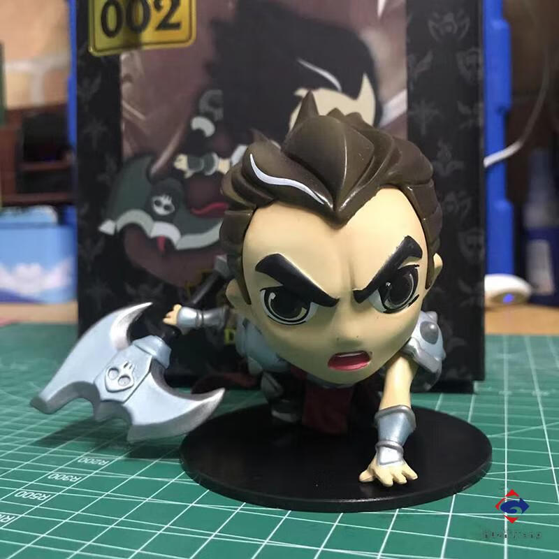 周边潮玩人偶lol公仔德莱文艾克光辉男枪诺手车载收藏摆件礼物套 布隆