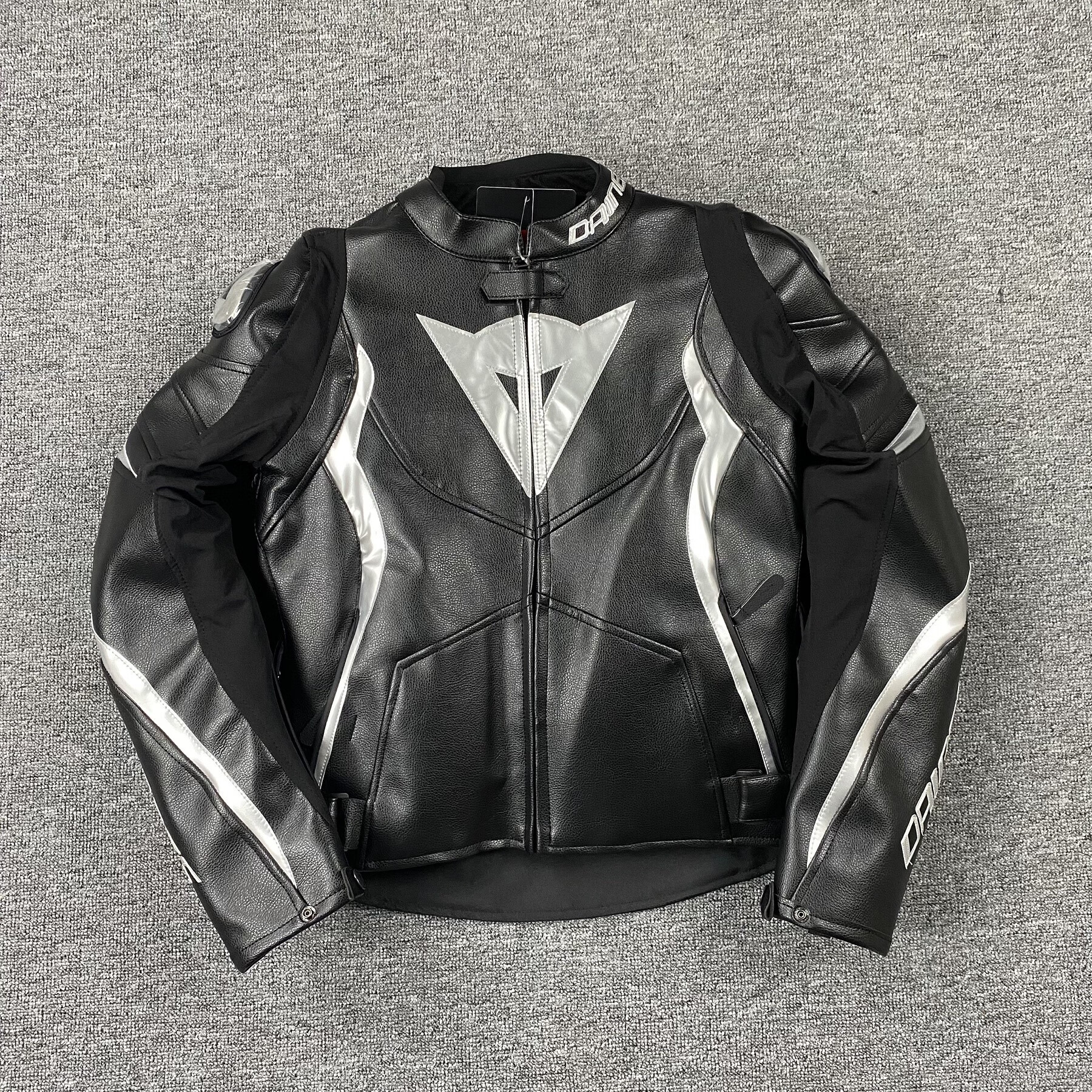 悦妍 国产丹尼斯骑行服摩托车皮衣套装防水秋冬季赛车机车服男防摔