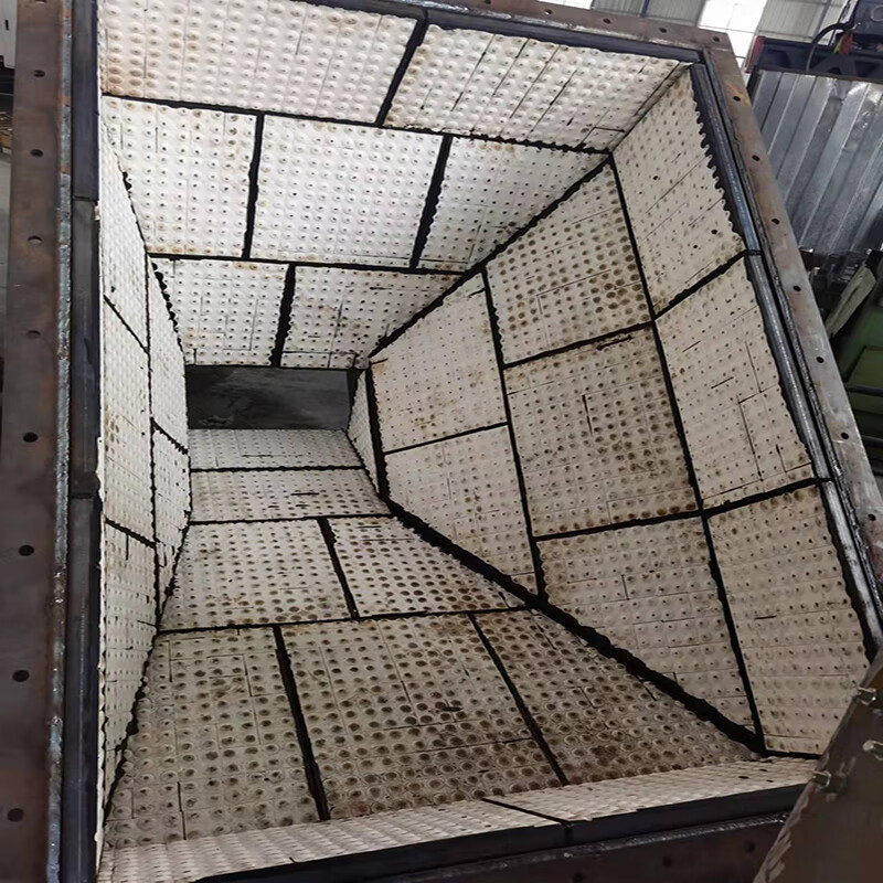 耐磨三合一陶瓷衬板氧化铝耐高温阻燃煤仓衬板电厂管道用陶瓷贴片白色