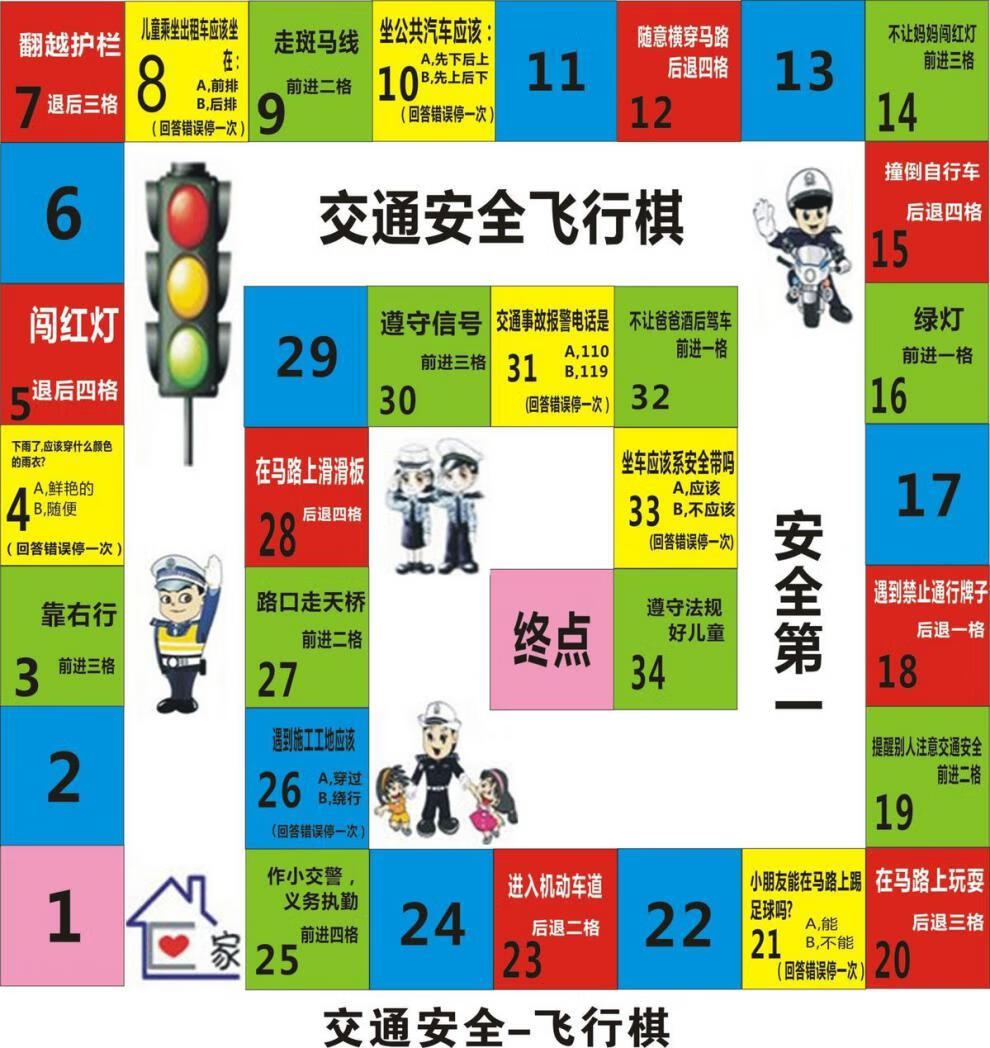 &Φ迪士尼5岁小孩子成人大人学生玩的桌面大富翁游戏棋飞行棋教学居家