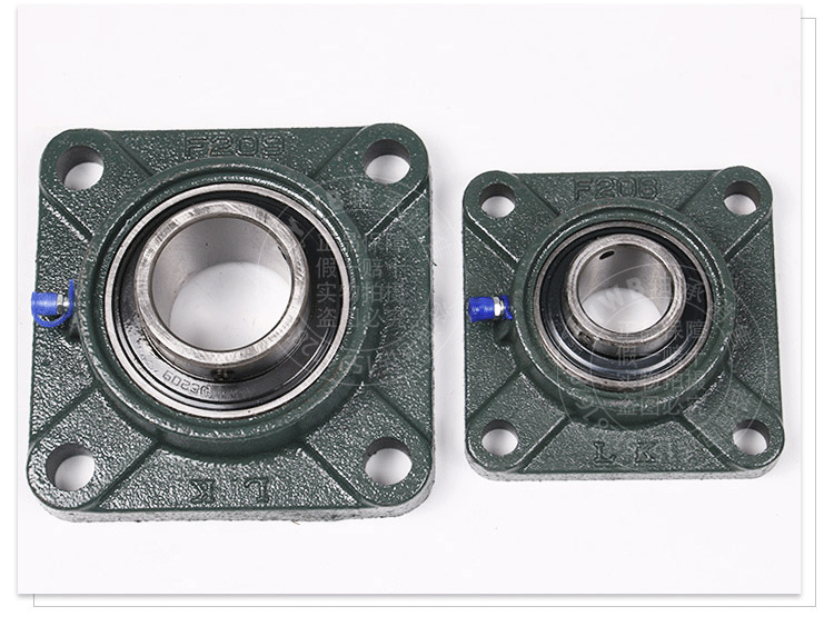 方形外球面轴承座ucf204f205f206f207f208f210卧式轴承支座固定座 ucf