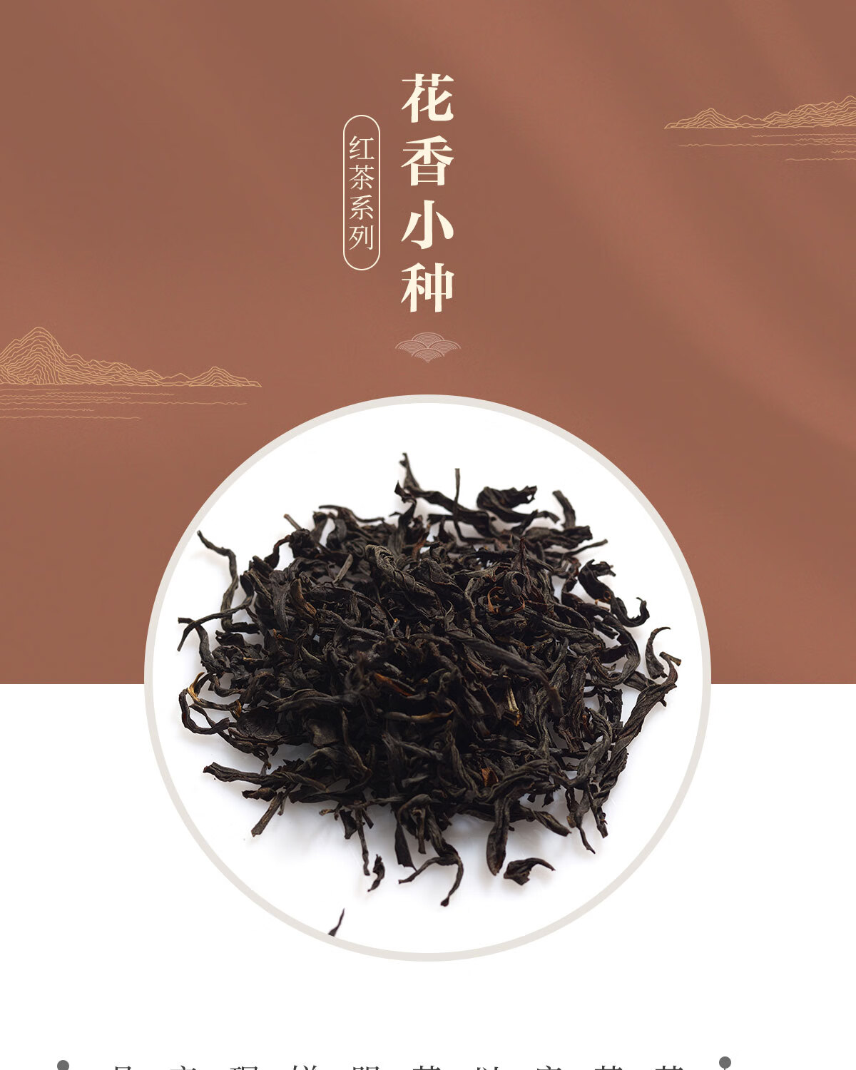 观复博物馆推荐红茶茶系列花香小种80g金杜丹茶叶小种红茶茶叶浓香型