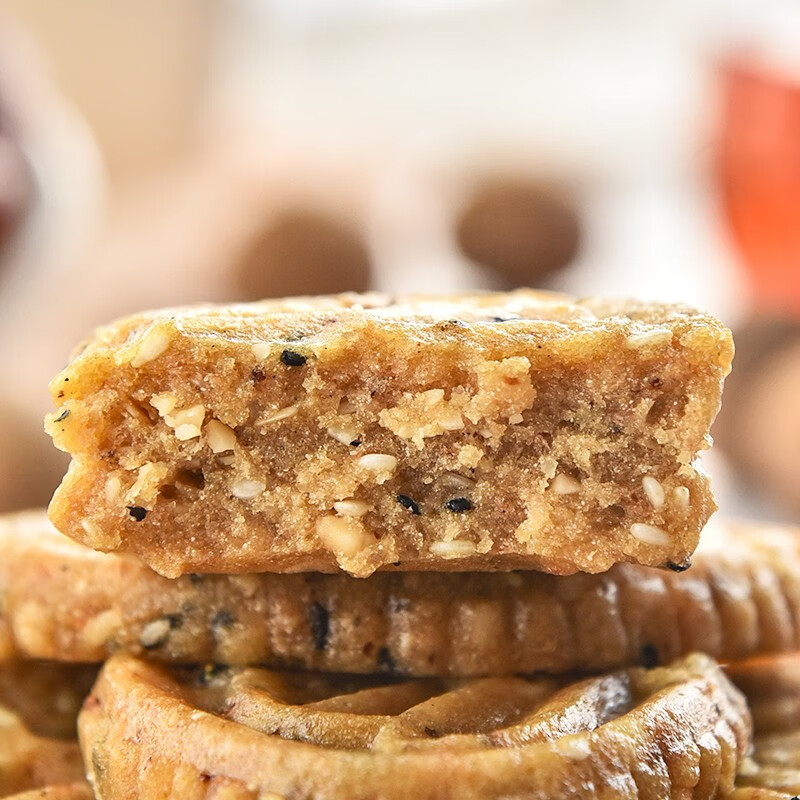 桂林桂圆糕红枣糕早餐1袋半斤 糯米糕点早餐花生黑芝麻桂圆红枣饼干