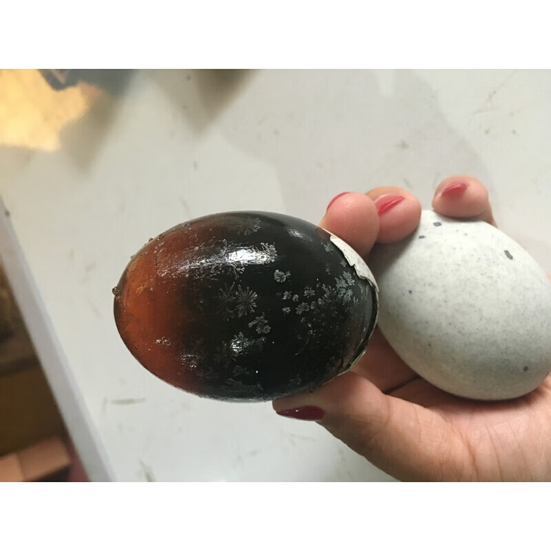 农家溏心皮蛋工艺松花蛋 麻鸭蛋变蛋70克10枚【图片 价格 品牌 报价】