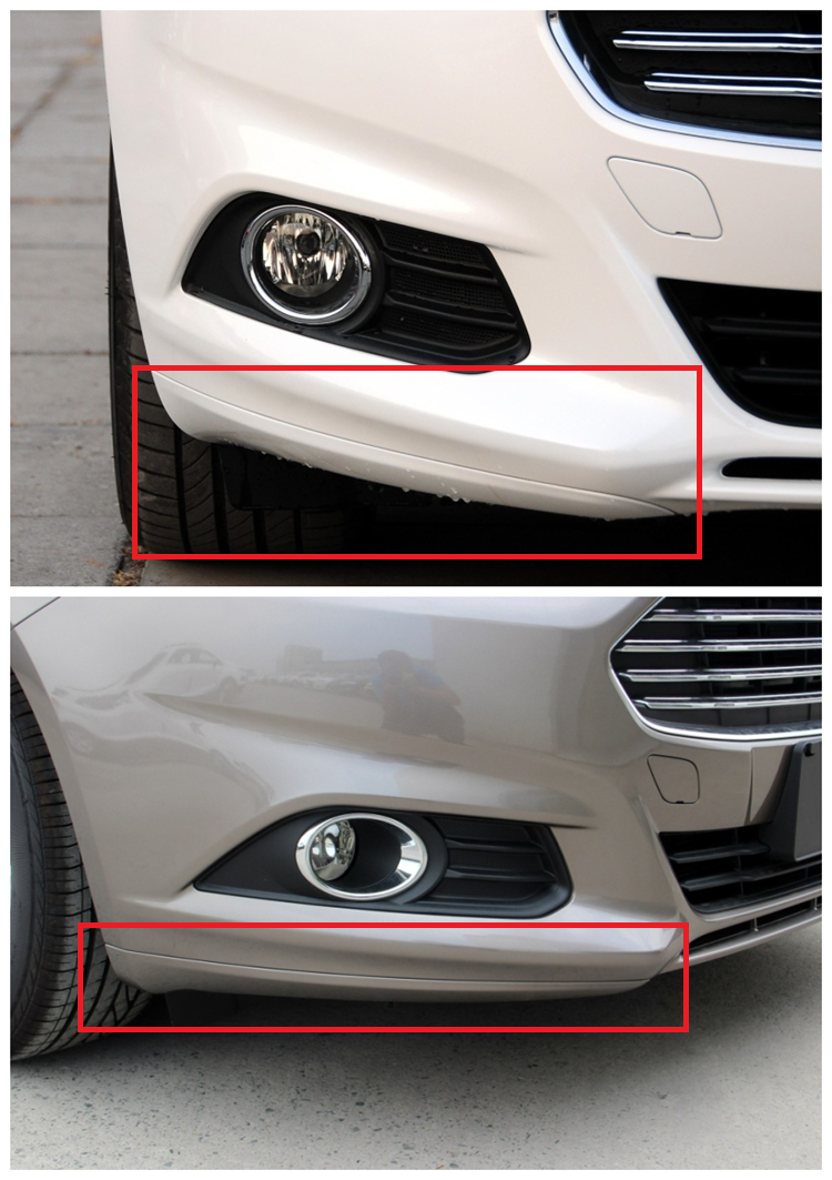 犀罗13-16款新蒙迪欧前杠下群边前保险杠下唇前杠下饰板下裙左右前唇