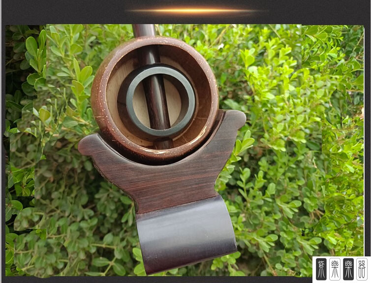 八音红花梨豫剧歌曲板胡乐器机械轴大包托全套配件红木 红木大托豫剧