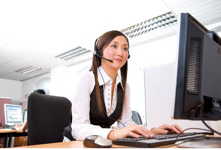 缤特力plantronicshw121n呼叫中心话务员耳机客服办公耳麦hw121n35