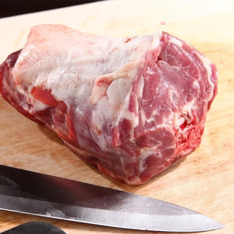 宁夏盐池清真滩羊脖子批发新鲜羊排肉羊腿肉羊棒骨烧烤羊肉内蒙原油羊