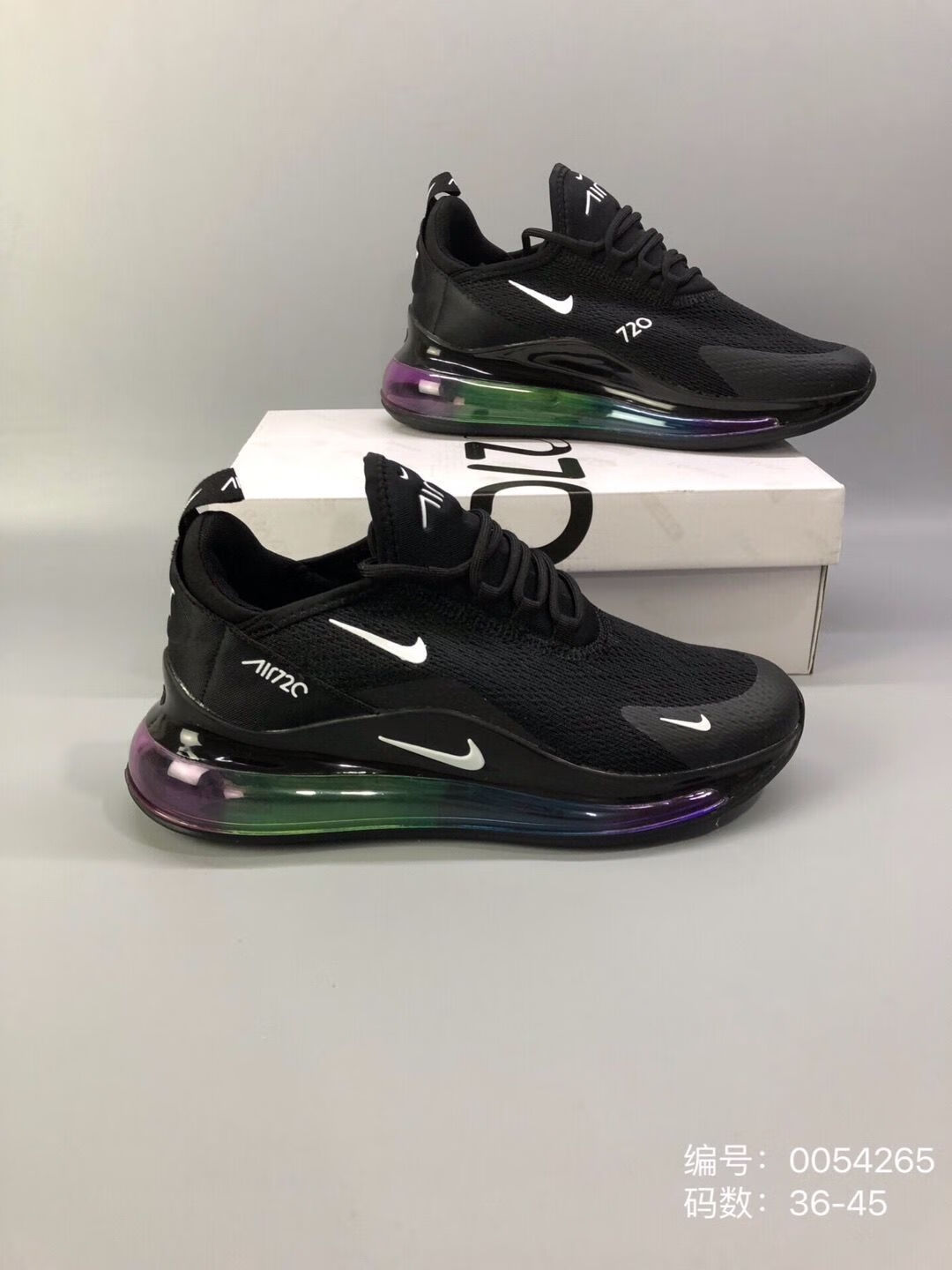 耐nikemax720全掌气垫男女跑鞋学生情侣鞋韩版透气鞋增高休闲运动鞋克