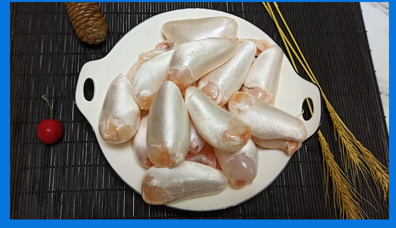 鱼泡鱼肚新鲜现杀白鲢草鱼杂鱼籽淡水鱼鳔花胶鱼胶冷冻2斤装商用2斤装