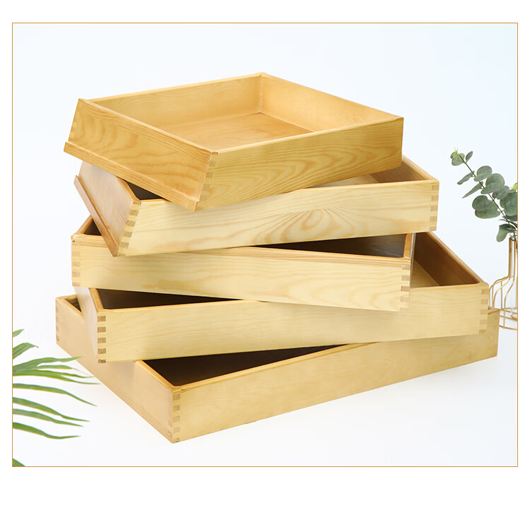 木盘木制糕点盘子面包托盘烘焙展示木盘熟食展示摆盘烘焙软装商超定制