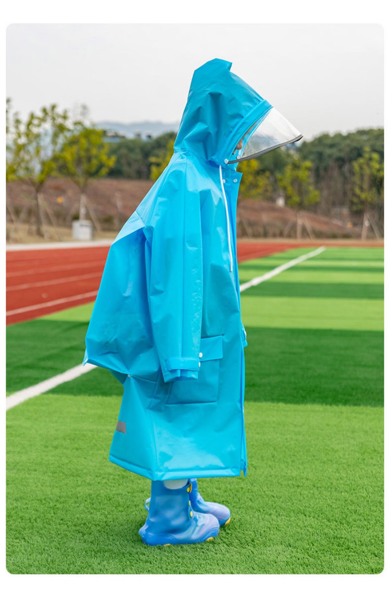 儿童雨衣男童小学生雨披带书包位幼儿园男孩上学小童女童2021宝宝儿童