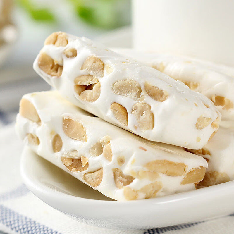 天兴隆台式牛轧糖亿旺风味台式牛轧糖特产手工制作台式牛轧糖500g2包