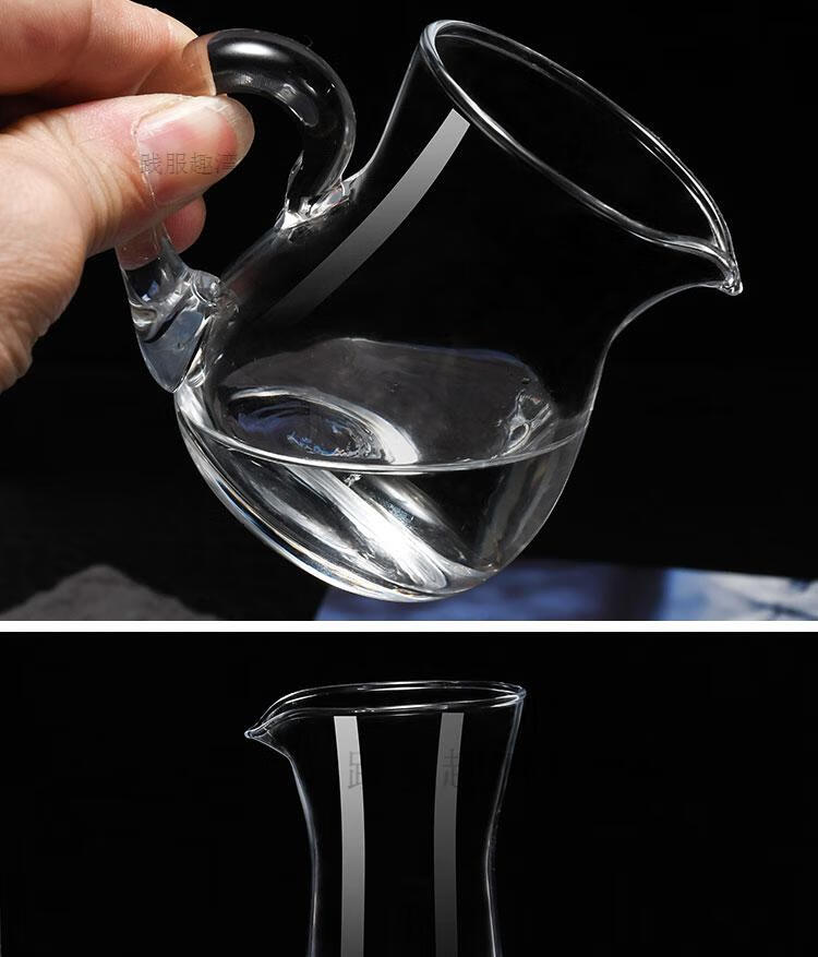 白酒醒酒器500ml白酒醒酒器大容量套装玻璃白酒分酒器家用小酒壶玻璃