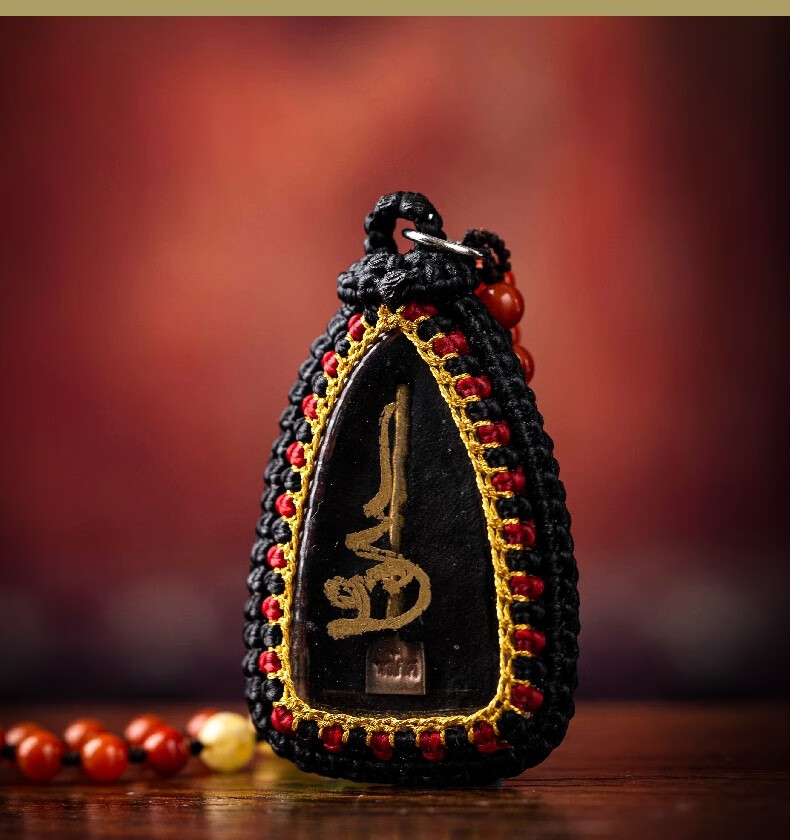 御大师泰国佛牌正牌鲁士甘成功佛吊坠男女正牌真牌链子项链挂链图片色