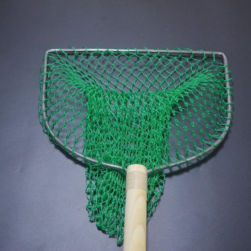 捞鱼网抄网实木手柄卖鱼水产商户超市生鲜店饭店捞鱼抓鱼工具鱼捞1米2