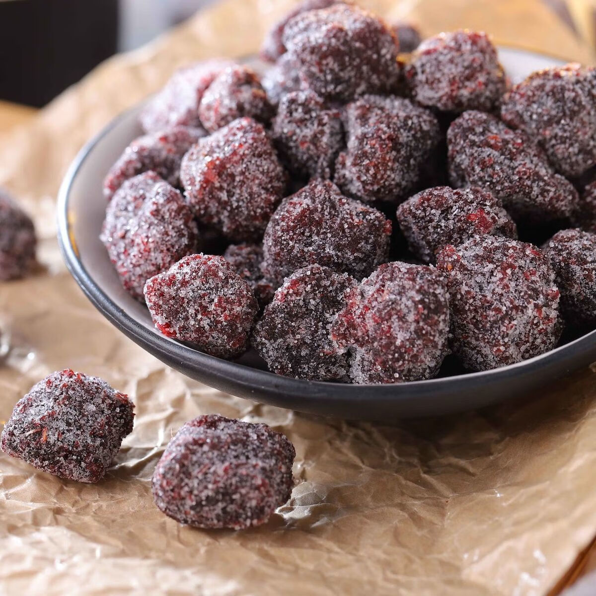 京喜推荐正宗冰糖杨梅500g大颗粒九制杨梅罐装梅子干梅肉50g酸甜杨梅