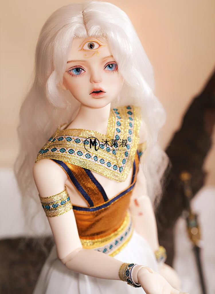 人偶娃娃bjd男娃bjd4分娃娃pelette佩莱特b荷鲁斯天眼三眼sd关节玩偶