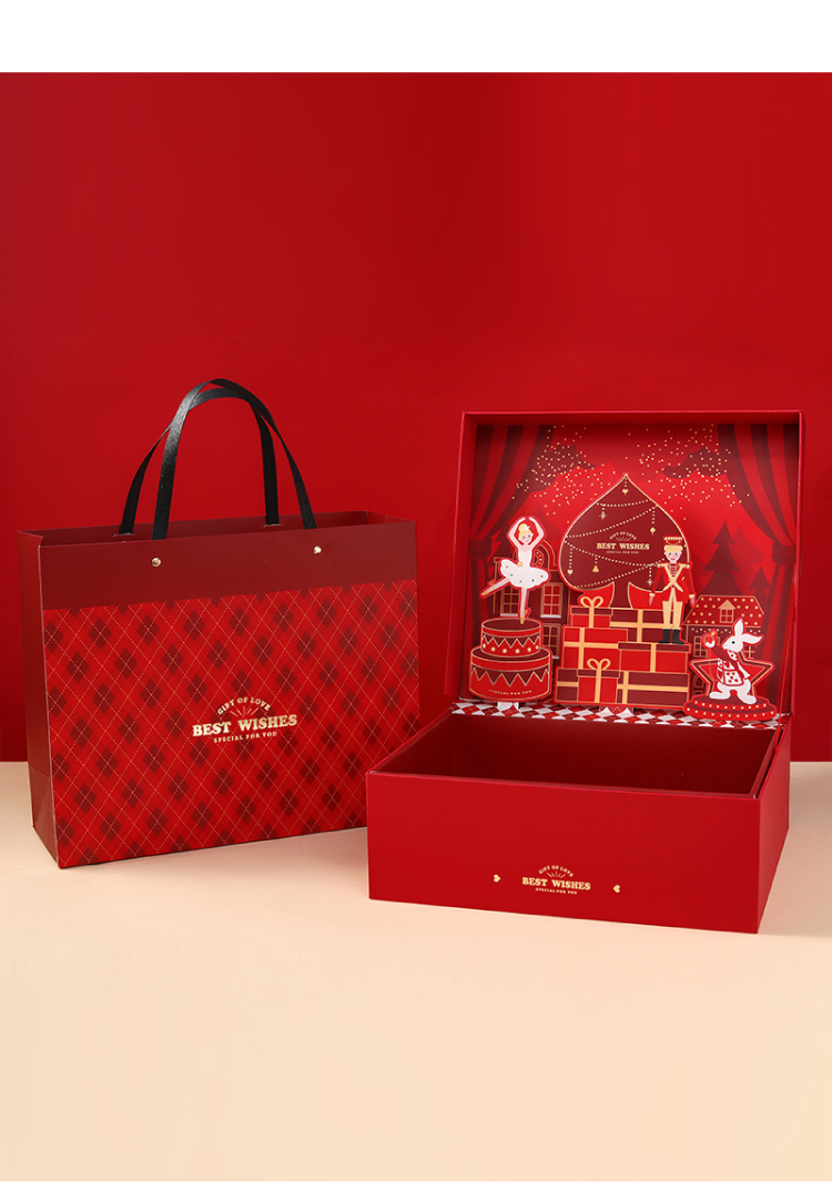 礼金盒三八妇女节结婚伴手礼盒空盒礼物盒大号立体盒子礼品盒彩礼包装