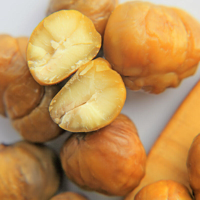 布柳河香栗100gx10袋办公室休闲零食坚果即食栗子软糯板栗仁100gx20袋