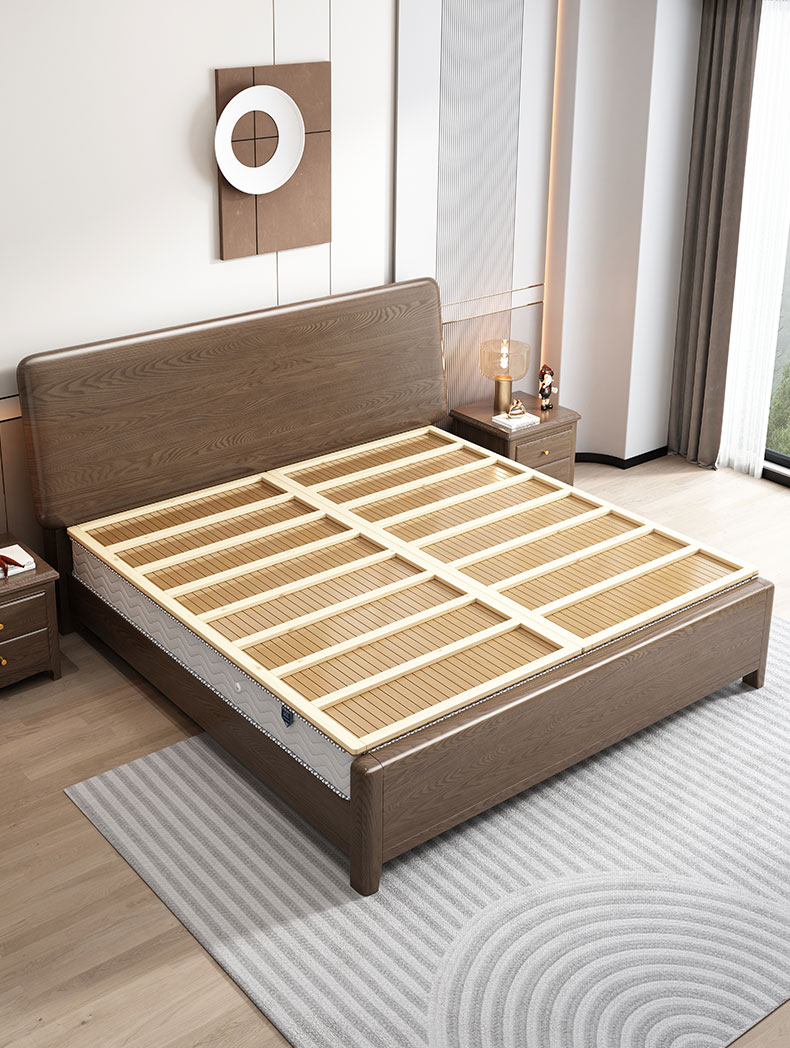 北尚楠竹床板折叠整块软床垫变硬床神器凉席护脊椎实木硬板排骨架楠竹