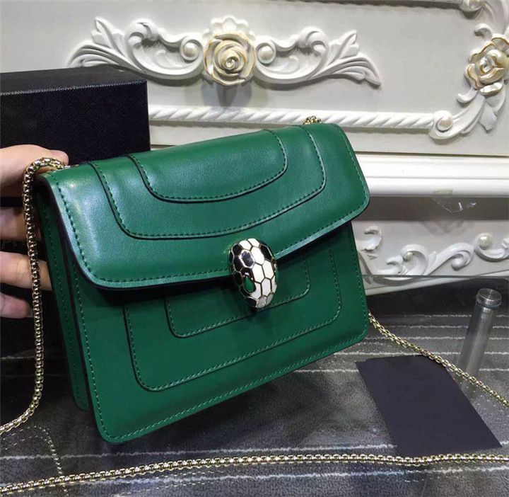 lvblack女包奢侈品牌国际大牌2021新款蛇头包小包包女真牛皮女包复古