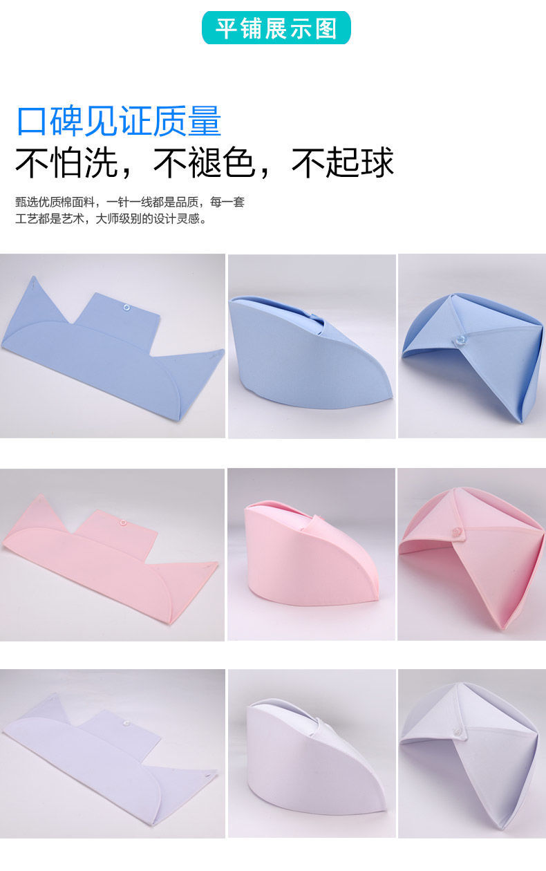 夕薇美新品护士帽斜杠护士帽子燕尾帽夏帽冬帽加厚加斜杠男女帽白色